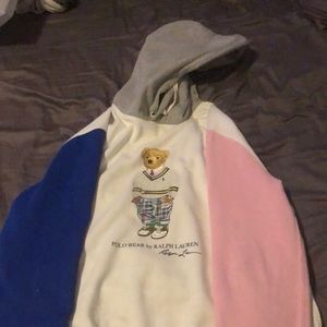Polo ralph lauren hoodie mismatch colour